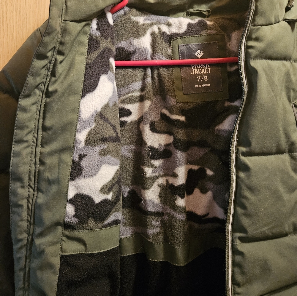 Members Mark Boys Hooded Coat